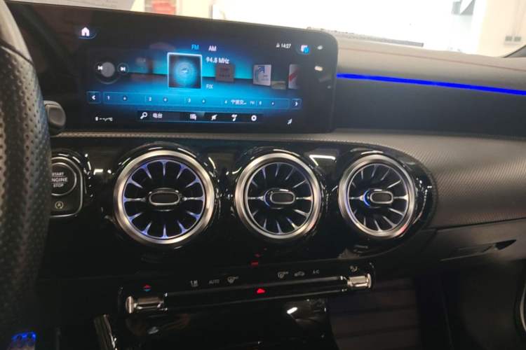Used Mercedes-Benz CLA 2022 CLA 200 Shooting Brake Audio And AC Panel