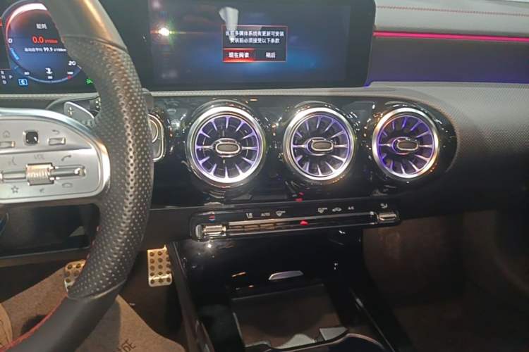 Used Mercedes-Benz CLA 2022 CLA 200 Shooting Brake Audio And AC Panel