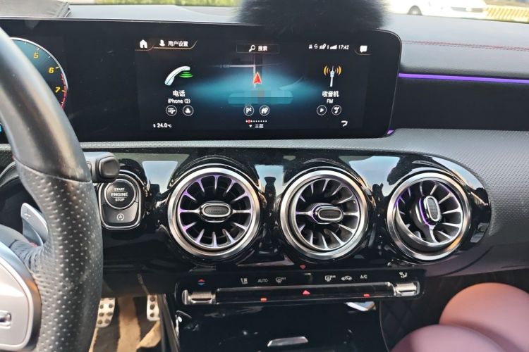 Used Mercedes-Benz CLA 2022 CLA 200 Audio And AC Panel