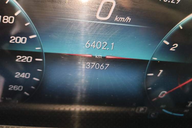 Used Mercedes-Benz CLA 2022 CLA 200 Odometer Close Up