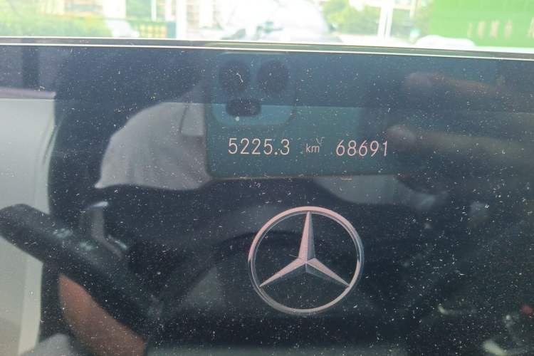 Used Mercedes-Benz CLA 2022 CLA 200 Shooting Brake Odometer Close Up