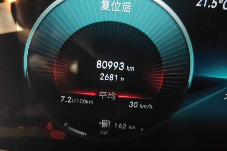 Used Mercedes-Benz CLA 2022 CLA 200 Shooting Brake Odometer Close Up