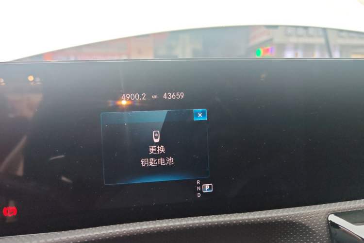 Used Mercedes-Benz CLA 2022-Year Updated CLA 200 Odometer Close Up