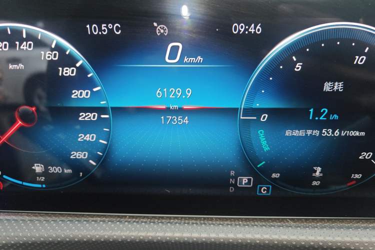 Used Mercedes-Benz CLA 2022 Refreshed CLA 200 4MATIC Odometer Close Up