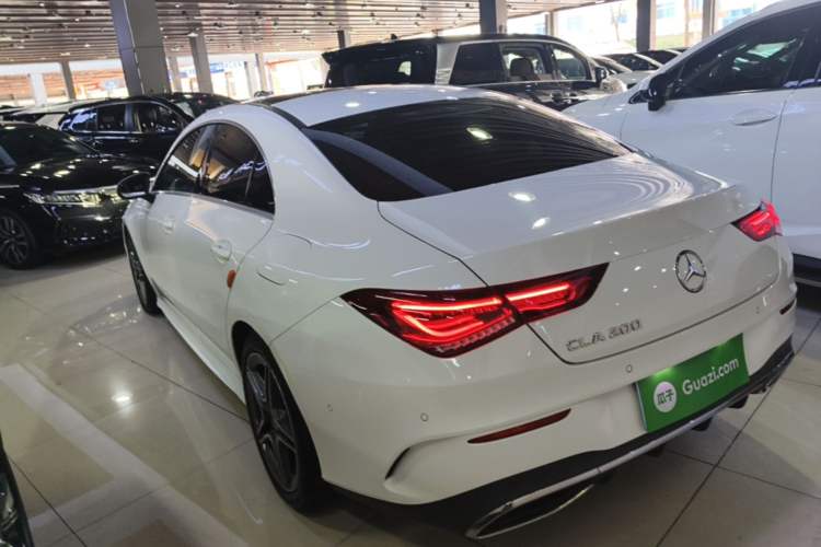 Used Mercedes-Benz CLA 2022 CLA 200 Rear Left 45 Deg