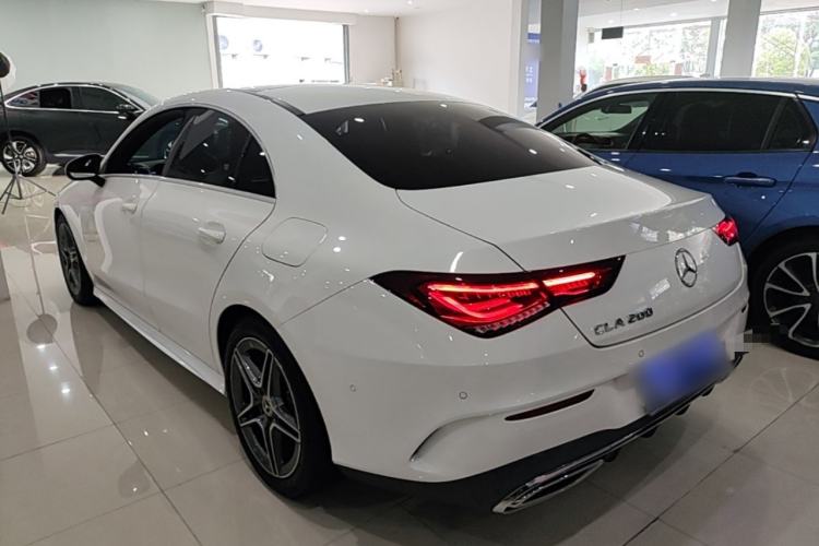 Used Mercedes-Benz CLA 2022-Year Updated CLA 200 Rear Left 45 Deg