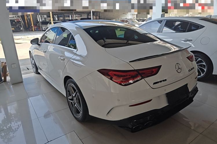 Used Mercedes-Benz CLA 2022-Year Updated CLA 200 Rear Left 45 Deg