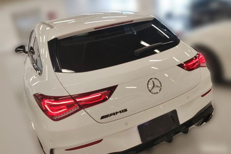 Used Mercedes-Benz CLA 2022 CLA 200 Shooting Brake Rear Left 45 Deg