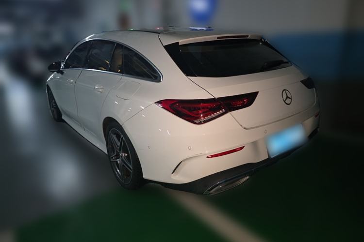 Used Mercedes-Benz CLA 2022 CLA 200 Shooting Brake Rear Left 45 Deg
