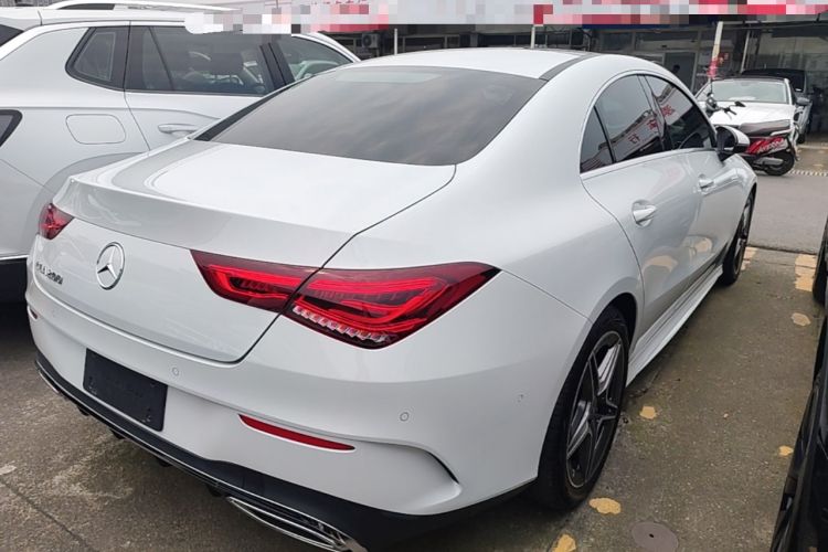 Used Mercedes-Benz CLA 2022-Year Updated CLA 200 Rear Right 45 Deg