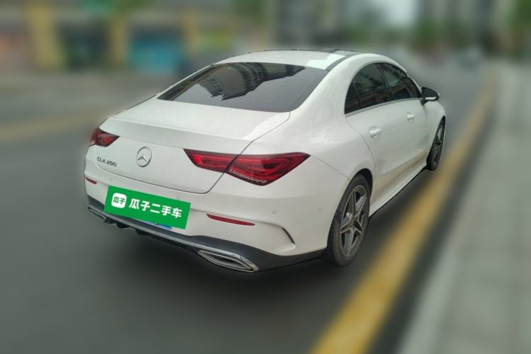 Used Mercedes-Benz CLA 2022 CLA 200 Rear Right 45 Deg