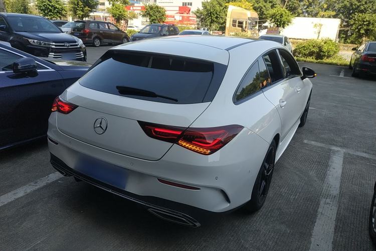 Used Mercedes-Benz CLA 2022 Refreshed CLA 200 Shooting Brake Rear Right 45 Deg