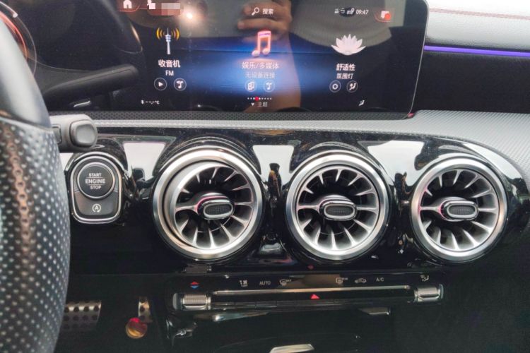 Used Mercedes-Benz CLA 2023 CLA 200 Audio And AC Panel