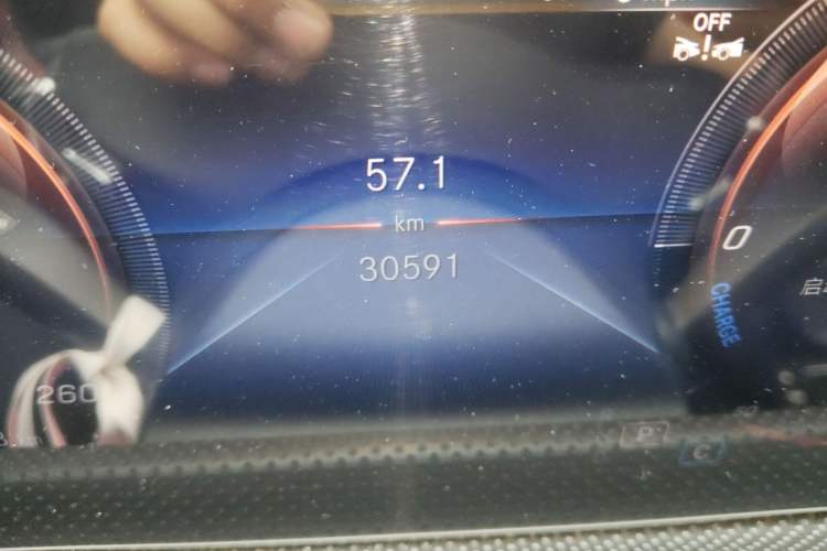 Used Mercedes-Benz CLA 2023 CLA 200 Odometer Close Up