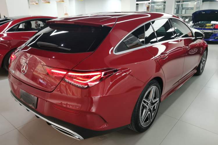 Used Mercedes-Benz CLA 2023 CLA 200 Shooting Brake Rear Right 45 Deg
