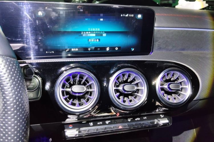 Used Mercedes-Benz CLA 2023 CLA 200 Shooting Brake Audio And AC Panel