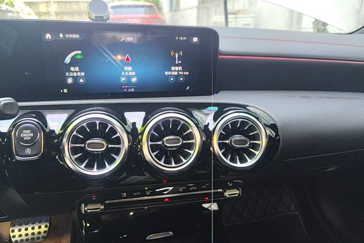 Used Mercedes-Benz CLA 2023 CLA 200 Audio And AC Panel