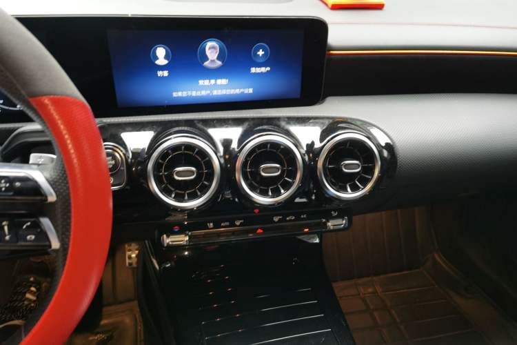 Used Mercedes-Benz CLA 2023 CLA 200 Shooting Brake Audio And AC Panel