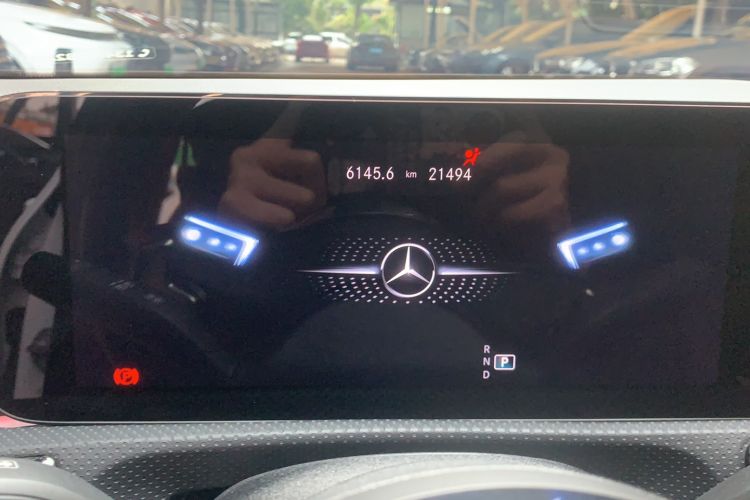 Used Mercedes-Benz CLA 2023 CLA 200 Odometer Close Up