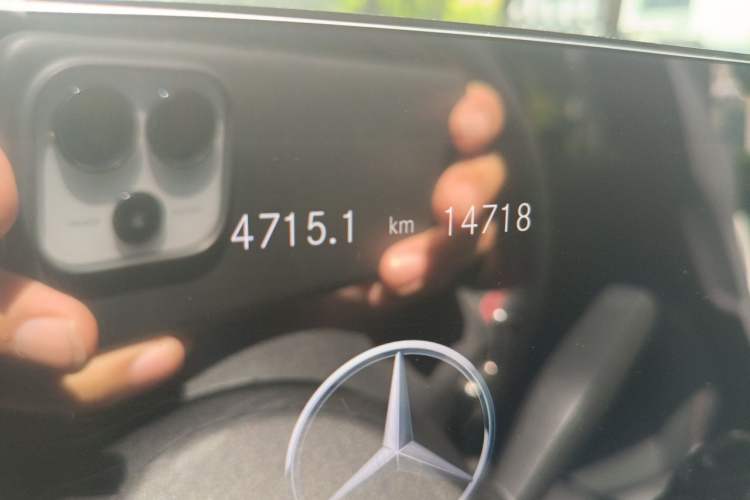 Used Mercedes-Benz CLA 2023 CLA 200 Odometer Close Up