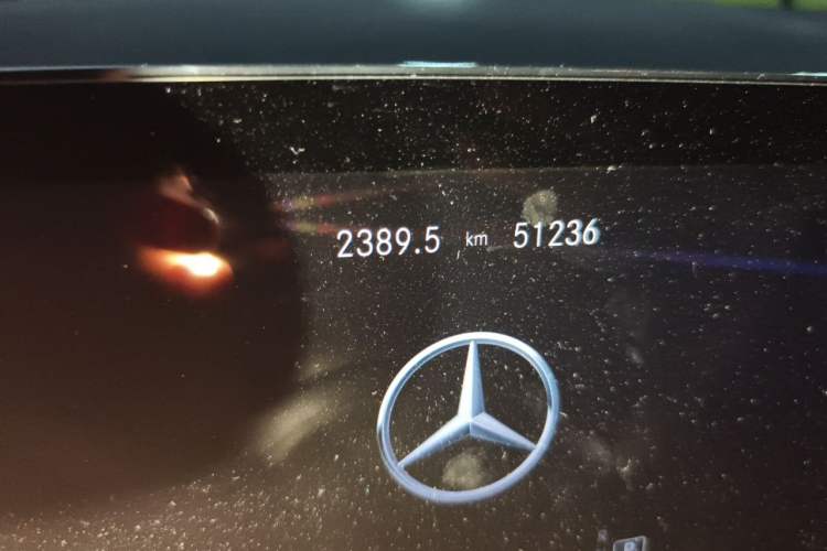 Used Mercedes-Benz CLA 2023 CLA 200 Odometer Close Up