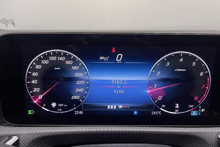 Used Mercedes-Benz CLA 2024 CLA 200 Odometer Close Up