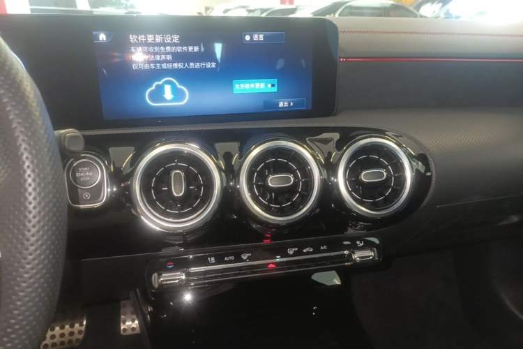 Used Mercedes-Benz CLA 2024 CLA 200 Shooting Brake Audio And AC Panel