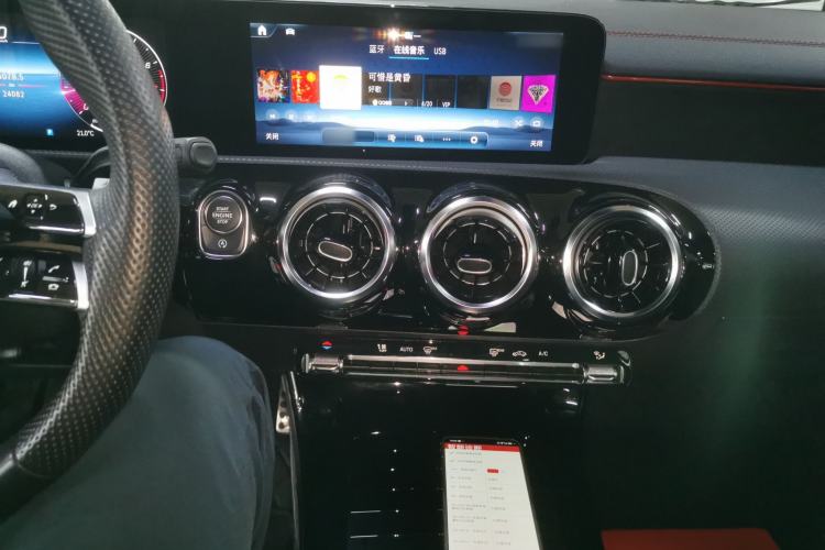 Used Mercedes-Benz CLA 2024 CLA 200 Shooting Brake Audio And AC Panel