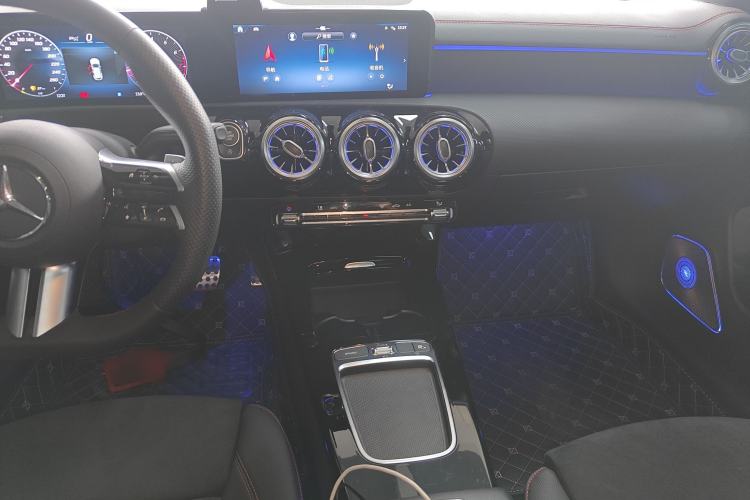 Used Mercedes-Benz CLA 2024 Facelifted CLA 200 Shooting Brake Audio And AC Panel