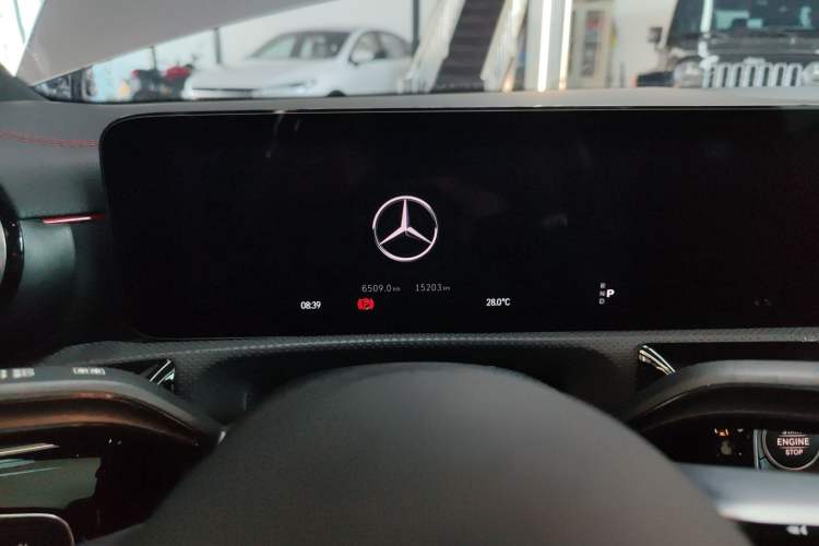 Used Mercedes-Benz CLA 2024 CLA 200 Odometer Close Up