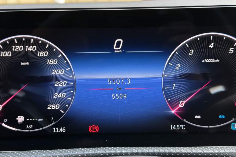 Used Mercedes-Benz CLA 2024 CLA 220 Odometer Close Up