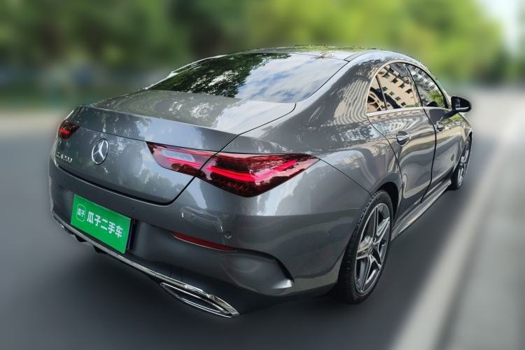 Used Mercedes-Benz CLA 2024-Year Facelifted CLA 200 Rear Right 45 Deg