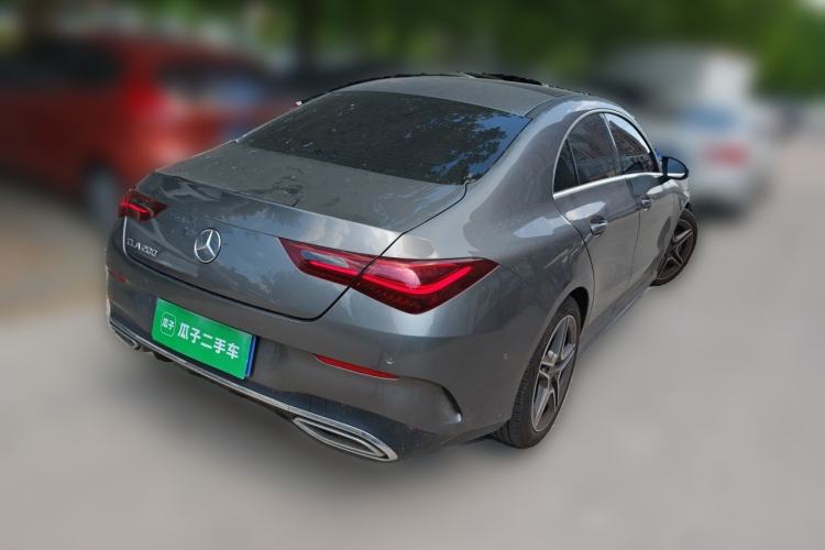 Used Mercedes-Benz CLA 2024-Year Facelifted CLA 200 Rear Right 45 Deg