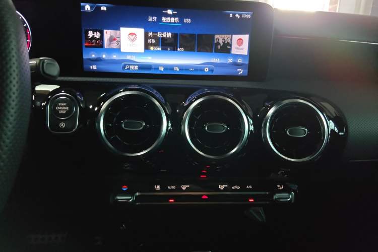 Used Mercedes-Benz CLA 2024 CLA 200 Shooting Brake Audio And AC Panel