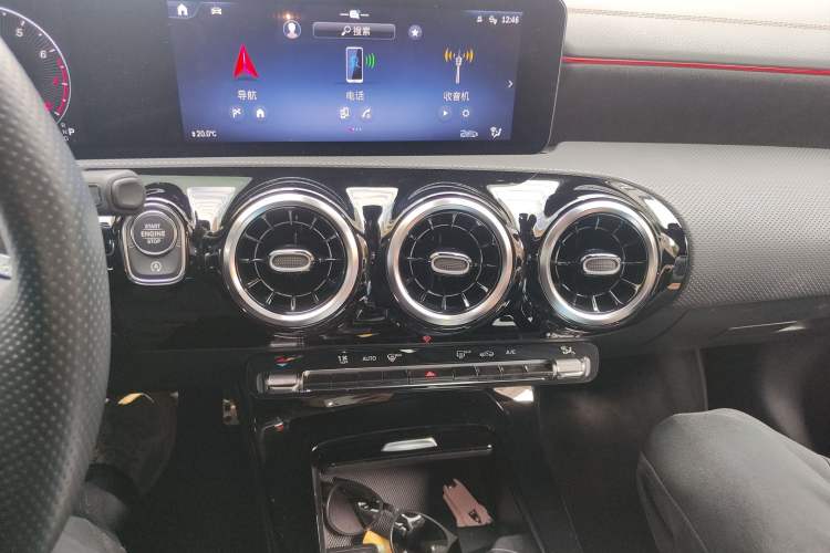 Used Mercedes-Benz CLA 2024 CLA 200 Audio And AC Panel