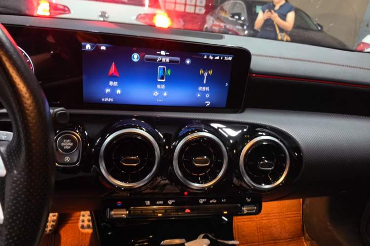Used Mercedes-Benz CLA 2024 CLA 200 Audio And AC Panel