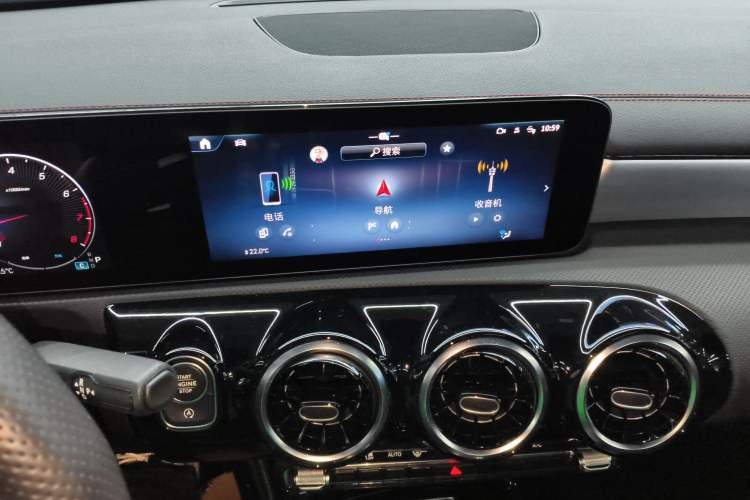 Used Mercedes-Benz CLA 2024 CLA 220 Audio And AC Panel