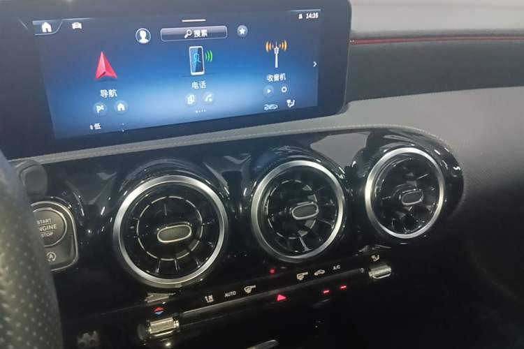Used Mercedes-Benz CLA 2024 CLA 200 Audio And AC Panel