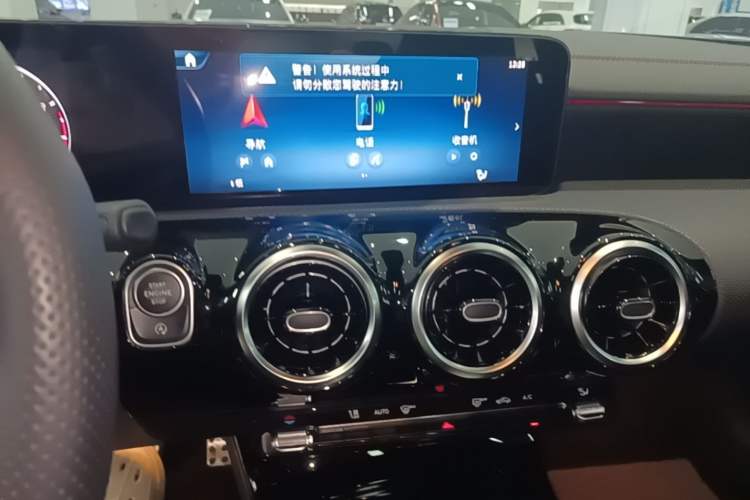 Used Mercedes-Benz CLA 2024-Year Facelifted CLA 200 Audio And AC Panel