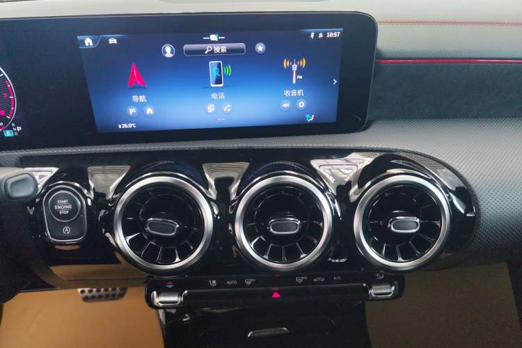 Used Mercedes-Benz CLA 2024 CLA 200 Audio And AC Panel