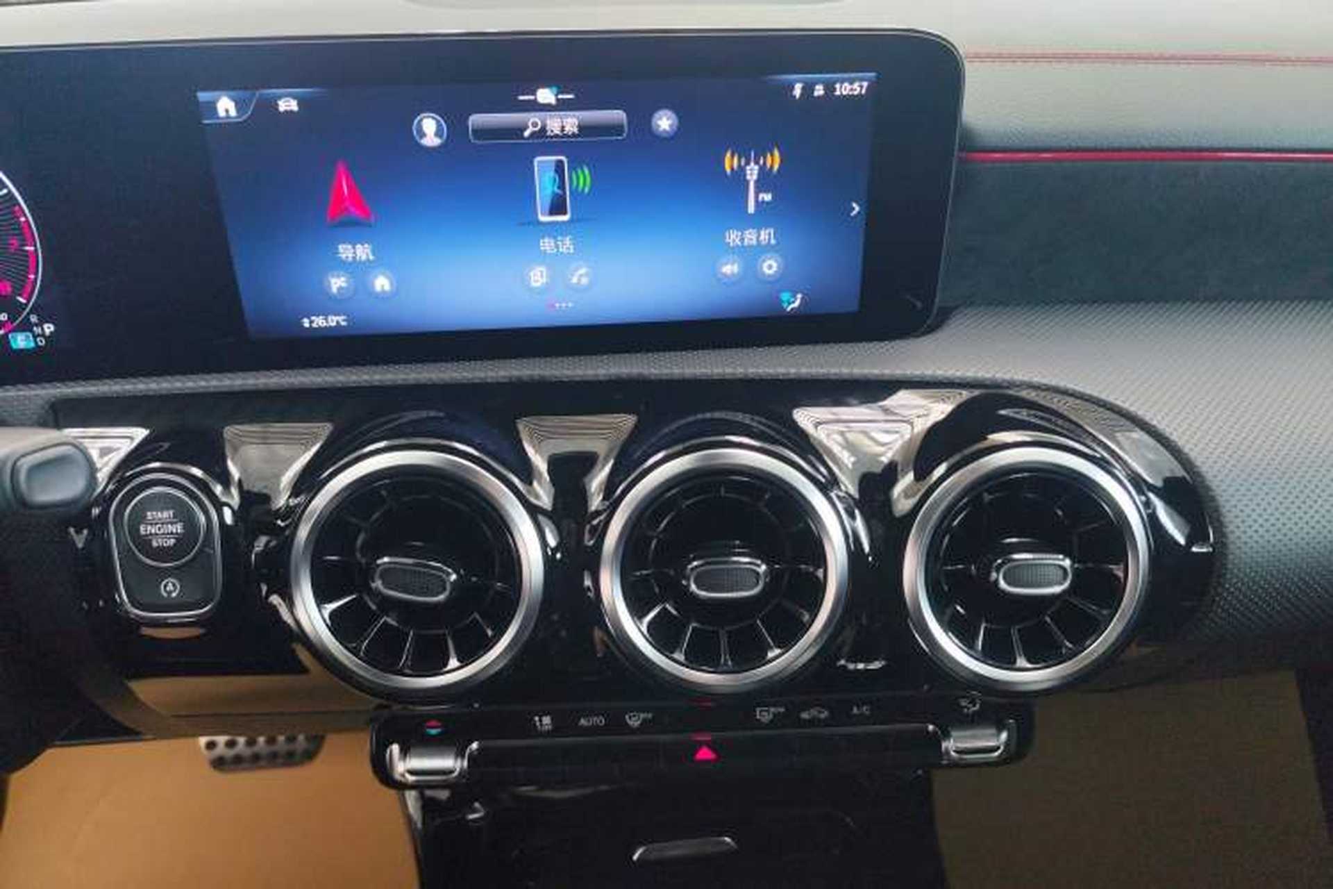 Used Mercedes-Benz CLA 2024 CLA 200 Audio And AC Panel