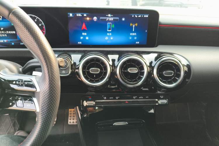 Used Mercedes-Benz CLA 2024 CLA 200 Shooting Brake Audio And AC Panel