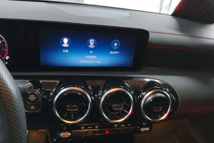 Used Mercedes-Benz CLA 2024 CLA 200 Audio And AC Panel