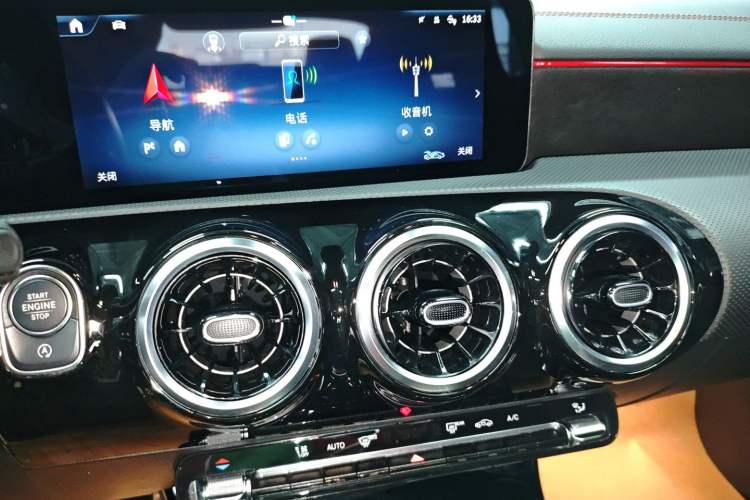 Used Mercedes-Benz CLA 2024-Year Facelifted CLA 200 Audio And AC Panel