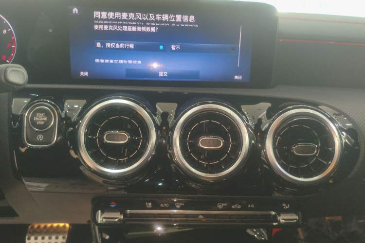 Used Mercedes-Benz CLA 2024 CLA 200 Shooting Brake Audio And AC Panel