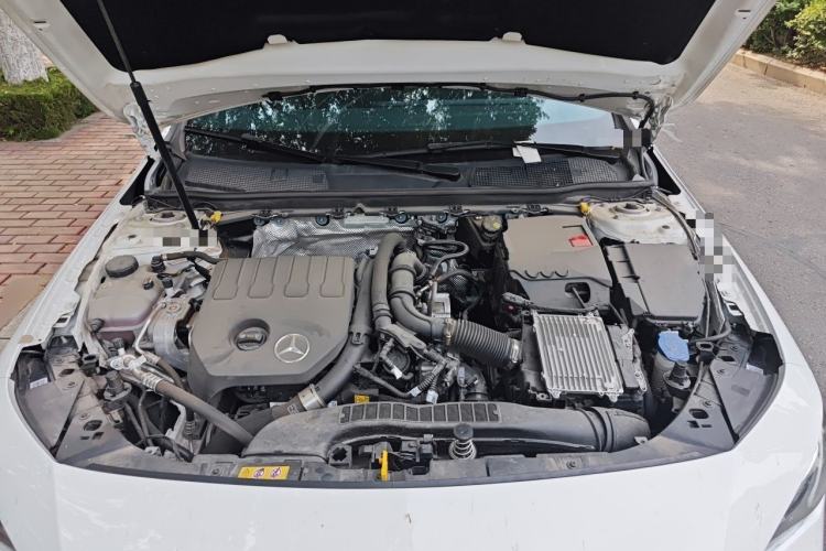 Used Mercedes-Benz CLA 2024-Year Facelifted CLA 200 Engine Bay