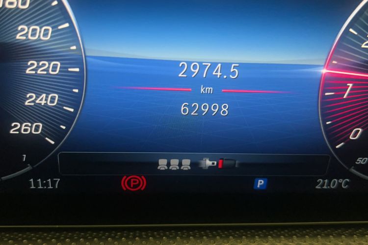 Used Mercedes-Benz CLA 2024 CLA 200 Odometer Close Up