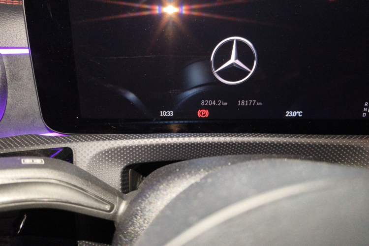Used Mercedes-Benz CLA 2024 CLA 200 Shooting Brake Odometer Close Up