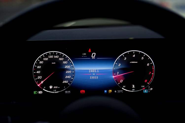 Used Mercedes-Benz CLA 2024 CLA 200 Odometer Close Up