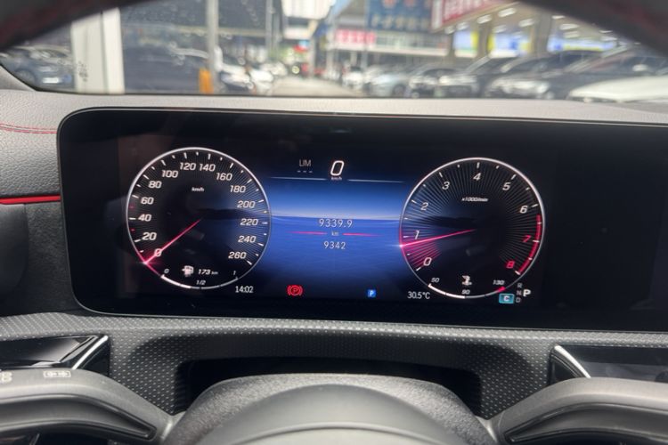 Used Mercedes-Benz CLA 2024 CLA 200 Shooting Brake Odometer Close Up